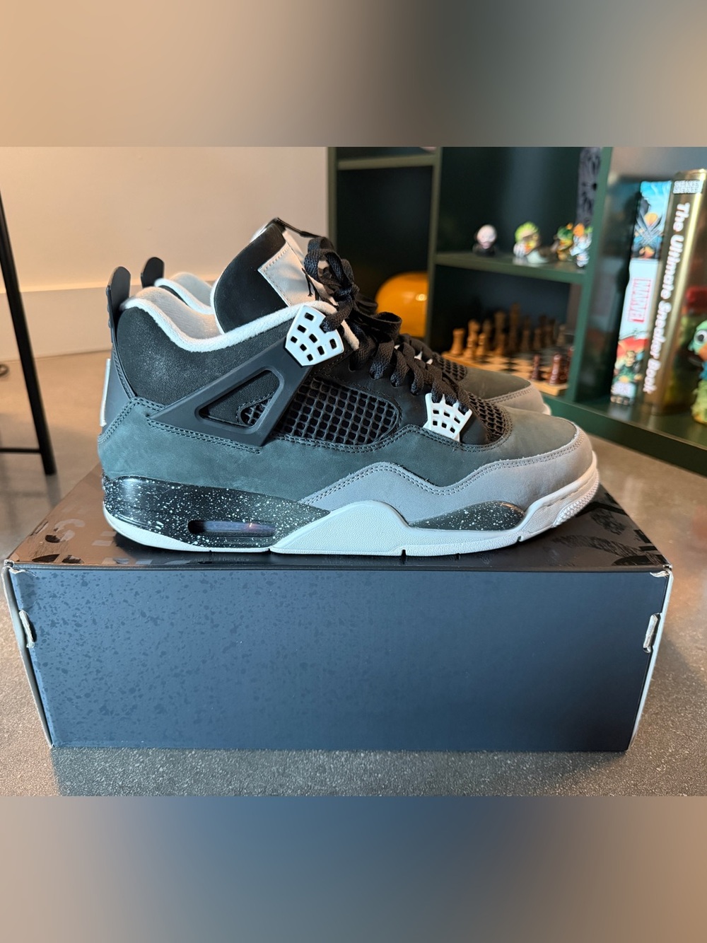 Air Jordan 4 “Fear” 2024 Retro - FQ8138 002 - Size 11.5 - Authentic - USED
